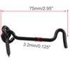 Uenhoy 5 Pcs Cabin Hook and Eye Latch 3 Inch