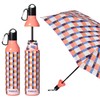 VINRELLA Water Bottle Umbrella -Gingham Pink
