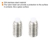 PATIKIL M3x5mm Grub Screw, 5 Pack Metric Hex Socket Head
