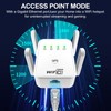 Ax1800 WiFi Extender Signal Booster, Dual Band 2.4g/5.8g Internet Extender