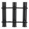 Outdoor Fishing Vertical 3‑Link Fishing Rod Rack Storage Holder Pole