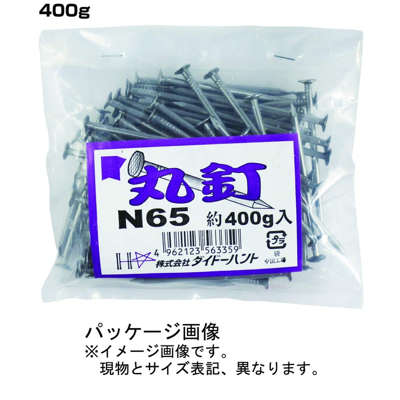 DAIDOHANT 56335 Nails, Round Nails, 14.1 oz (400 g) (Body