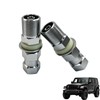 2-Pcs Universal Heavy Duty CB Antenna Stud Mount Adapter with
