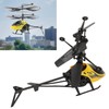 Miniature RC Helicopter with Light Charging Electric RC Drone Airplane