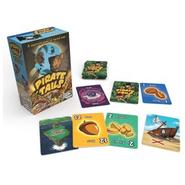 Skybound: Pirate Tails - A Squirrley Game of Buried Nuts, Collection Game, Ages 8+, 2-5 Players