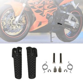 TCMT Front FootPegs Footrest Fit For Honda CBR1000RR 04-24 CBR600RR 03-24 CB1000R 2008-2025 Sand Black 50665-MFJ-305/50665-MFJ-D00/50660-MEL-305/50660-MEL-000