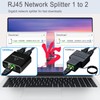 Ethernet Splitter RJ45 1 In 2 Out Gigabit Internet Splitter
