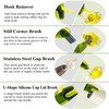 CraftinAround 4 in 1 Multifunctional Cup Lid Cleaning Brush Set,