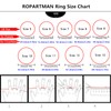 Titanium Men's Wedding Band, Promise Ring for Men Set with