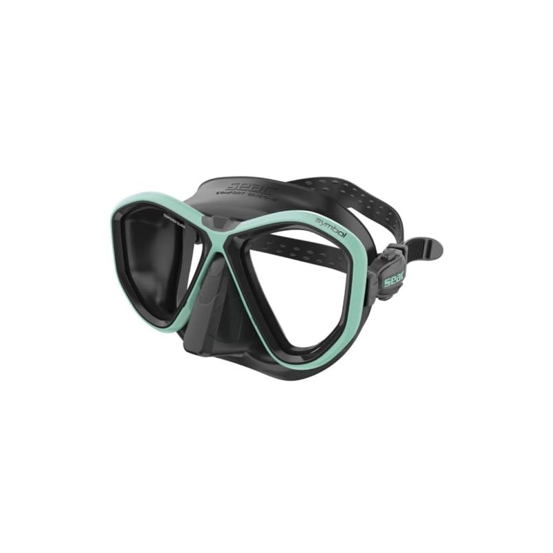 Seac Symbol, Made in Italy Dual Lens Diving Mask with