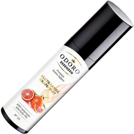Sauna Gift Set Unique Stand Vintage Wood - 100% Natural Essential Oils by Odoro Essenzen - Premium Sauna Infusion (Fruity) - Blood Orange, Ginger Mandarin, Citrus Mint