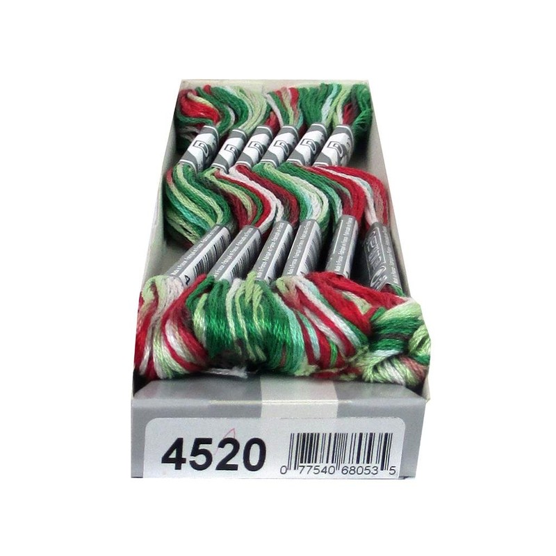 DMC Coloris Embroidery Thread Christmas Story, Cotton, Multicolor