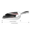 12 Oz Cast Aluminum Bar Ice Scoop, Dry Bin Scoop,