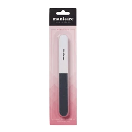 Manicare 3 Way Nail Buffer For Shaping, Removing Ridges And Polishing The Nail, 3 Step Easy To Use Manicure Tool, Durable Cushioned Buffer