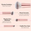 START MAKERS Brochas de Maquillaje de Doble Punta, Set de