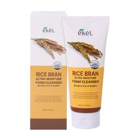 Ikel Ultra Moisture Foam Cleanser 180ml Rice Bran / Cleansing Foam / 이켈 울트라 모이스처 폼클렌저 180ml 쌀겨 클렌징폼