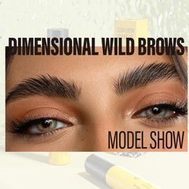 YOUNG VISION Eyebrow Gel - Long-Lasting Brow Glue, Waterproof Clear Brow Gel, Smudge-Resistant, Quick-Dry Brow Wax for Defined Brow Sculpting