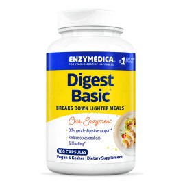 Suplemento Cápsula Enzymedica Multivitamínico Digest Básico 180