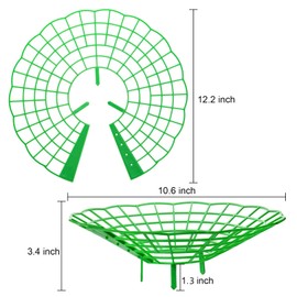 Pumtus 20 Pack Strawberry Supports, Strawberry Plant Stand With 3 Sturdy Legs, Strawberry Growing Racks, Strawberry Growing Frame Holder Cage, Keeping Berries Clean