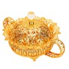 European Style Metal Fruit Plate Set Decorative Multifunctional Fruit Platter