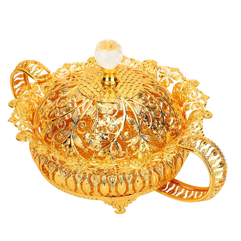 European Style Metal Fruit Plate Set Decorative Multifunctional Fruit Platter