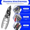 28 in one multifunctional wire stripper, with screwdriver function, rigid