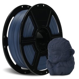 FLASHFORGE Carbon Fiber PLA Filament 1.75mm, Carbon Fiber Reinforced PLA 3D Printer Filament, 1KG Spool Dimensional Accuracy +/- 0.02mm, High Strength & High Abrasion-Resistance (Sailor Blue)