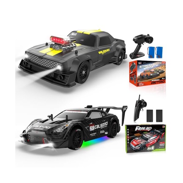1/16 RC Drift Car with Gyro Full Proportional 4WD 50KM/h