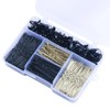 Anohuyho 300-piece hair clip set includes 100 U-shaped hair clips,