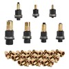 7 Piece Rivet Nut Set, Thread Rivets for M3, M4,