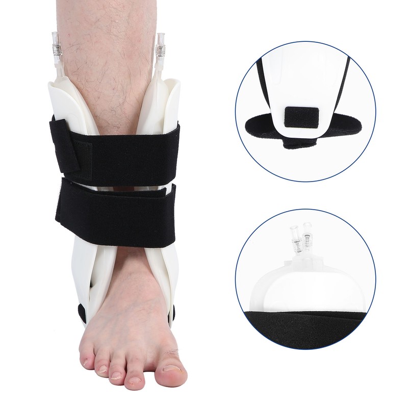 Ankle Stirrup Brace Inflatable Protective Ankle Joint Support Splint for
