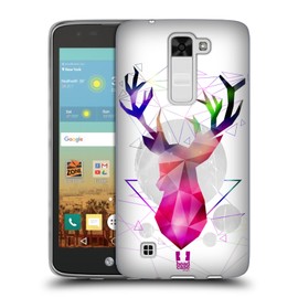 Head Case Designs Geometrisch So Deerly Soft Gel Hülle für LG K7 K330 / Tribute 5