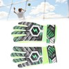 1 Pair Kids Soccer Gloves Latex Collision Resistance Football Goalkeeper