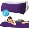 Ubauba Memory Foam Body Pillow with Cover, Full Large Body