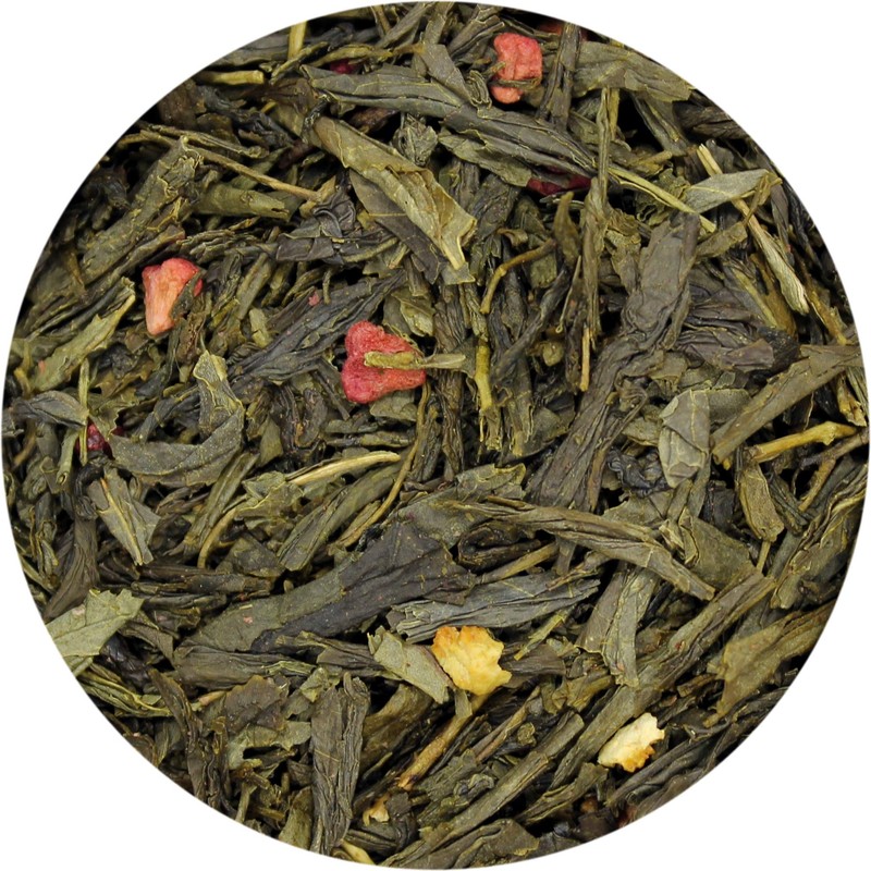 Special Tea Sencha Green Tea, Raspberry Orange, 1 oz