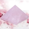 Energy Statue Pink Ancient Egypt Rose Quartz Pyramid, Crystal Pyramid,