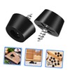 jojofuny 100pcs Rubber Feet Pads for Furniture Leveling Dampening and