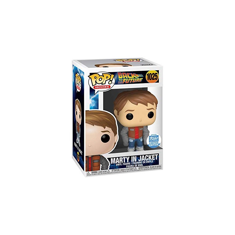 Funko Pop Marty in Jacket #1025 Back to The Future