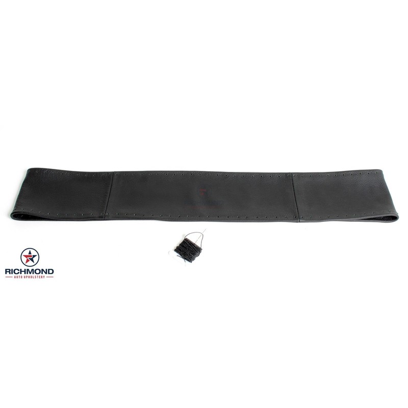 2003-2006 Chevy Tahoe Suburban - Black Leather Steering Wheel Cover
