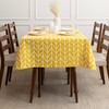 HOMEMONDE Cotton Dining Table Cover 40 x 60 Inches Arrow