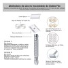 Mafab Rastrillo Clasico Barbero Desarmable Acero Inoxidable