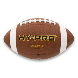 Hy-Pro American Football - Rubber Construction, Size 6, Youth, Great Gift Idea,