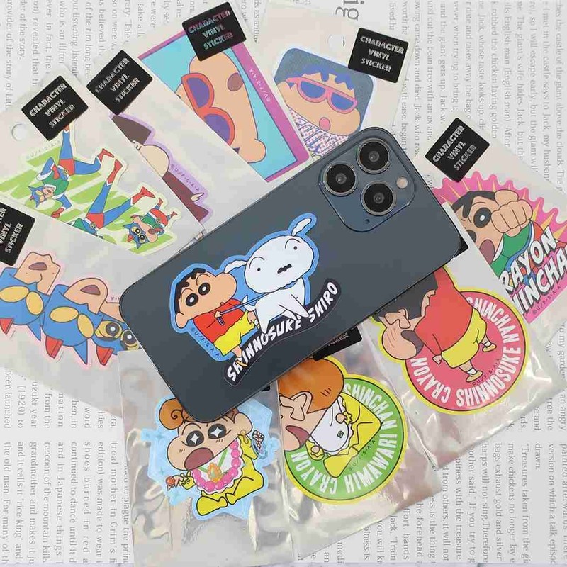 Crayon Shin-chan [Big Sticker] Die Cut Vinyl Sticker/Side Face
