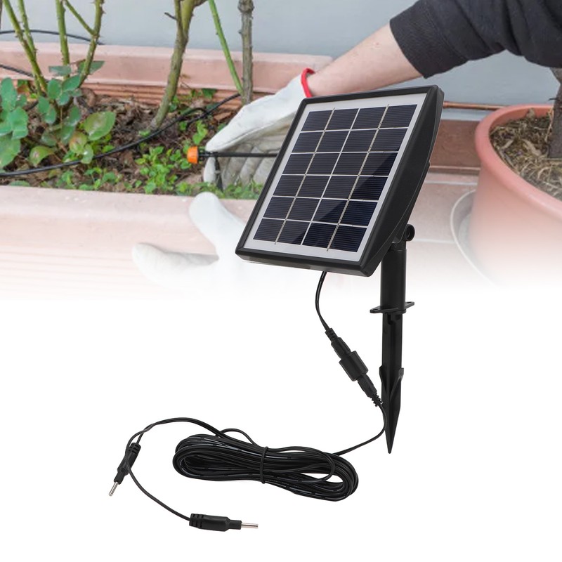 Solar Automatic Drip Irrigation Kit with 6 Timer Modes 6V