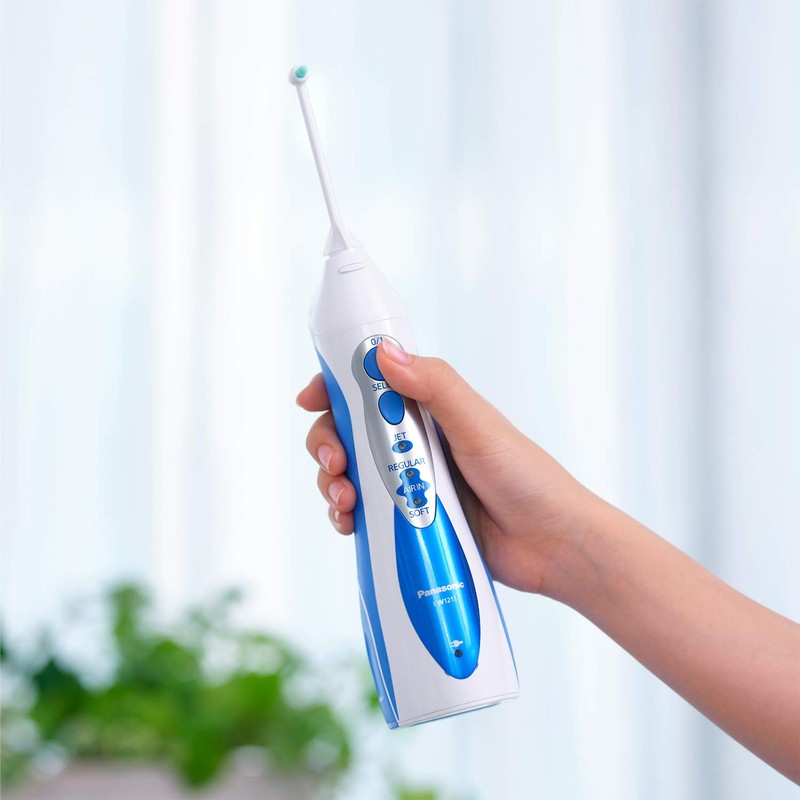 Panasonic Professional Water Flosser for Braces, 2-in-1 Cordless, Portable Oral