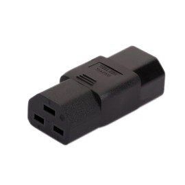 Strhowill IEC 320 C14 to Female C21 AC Adapter,16A to C14 10A Power Connector for PUD UPS, Black Color (C14 to C21)