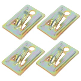 Operitacx 4pcs Water Heater Rack Water Heater Wall Mounting Support Water Heater Wall Mounting Equipment Water Heater Wall Mounting Device Water Heater Wall Mounting Stand Steel Plate Golden