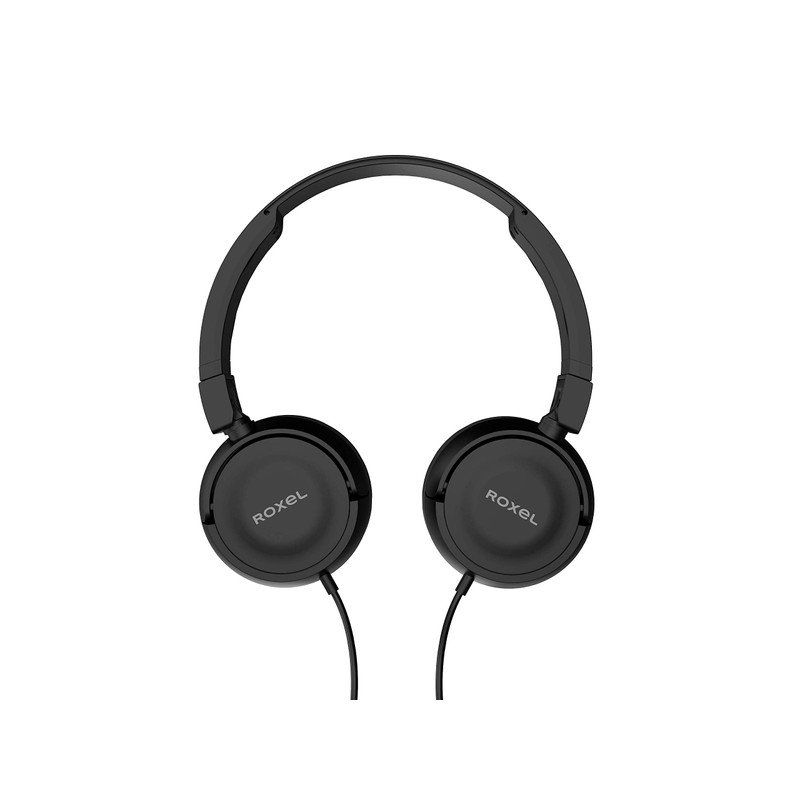 Roxel RX110 Lightweight Wired Foldable Headphones with Mic & Volume