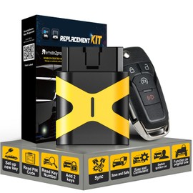 Remote2program Car Key Fob Keyless Entry Self Programmable Remote Kit Replacement for 2015-2020 Ford F-150/2018-2019 Ford F-250/F-350 Super Duty F-550 (4 BTN FILP Key/N5F-A08TDA)