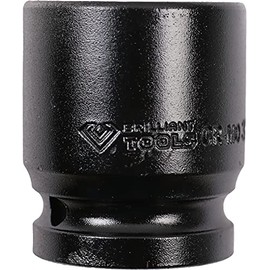 BRILLIANT TOOLS BT025602 3/4 Inch Power Socket 12 Point 30 mm [Powered by KS Tools]
